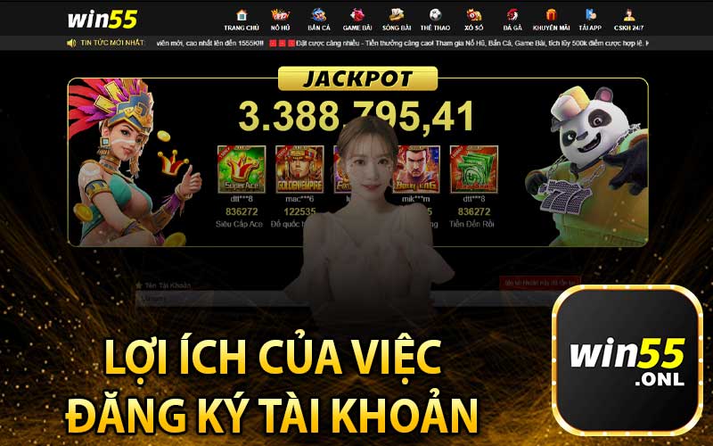Lợi Ích Của Việc
Đăng Ký Tài Khoản